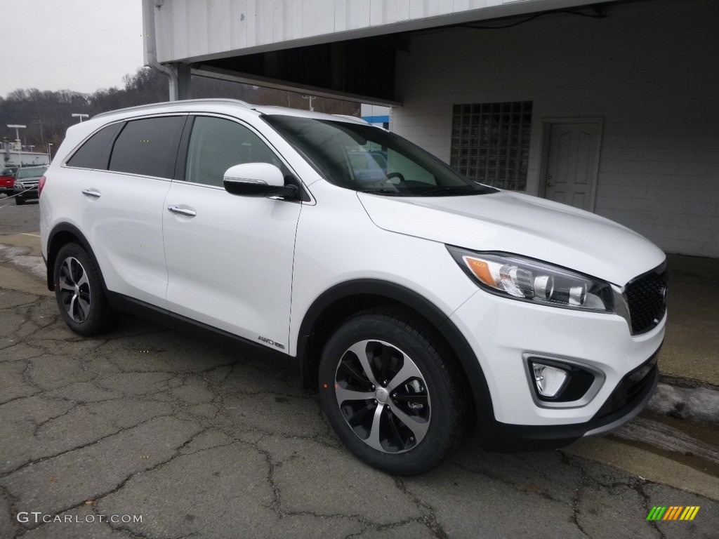 Snow White Pearl 2017 Kia Sorento EX AWD Exterior Photo #117752330