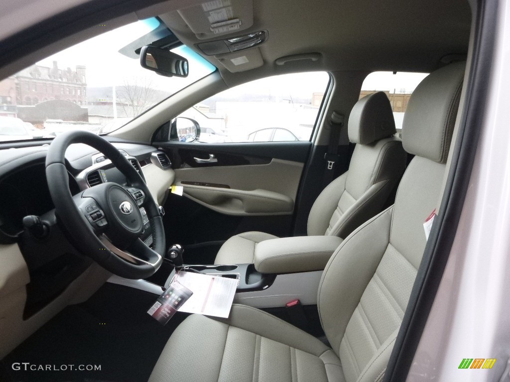 Stone Beige Interior 2017 Kia Sorento EX AWD Photo #117752360