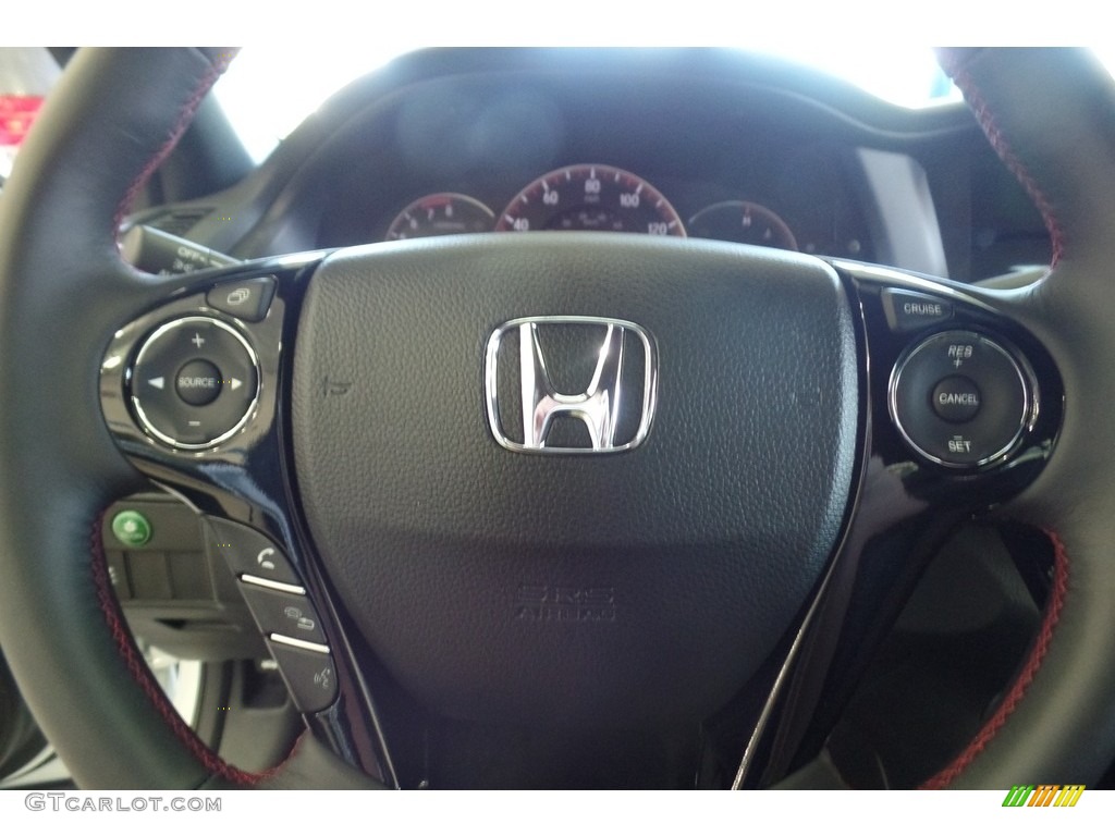 2017 Accord Sport Special Edition Sedan - White Orchid Pearl / Black photo #10