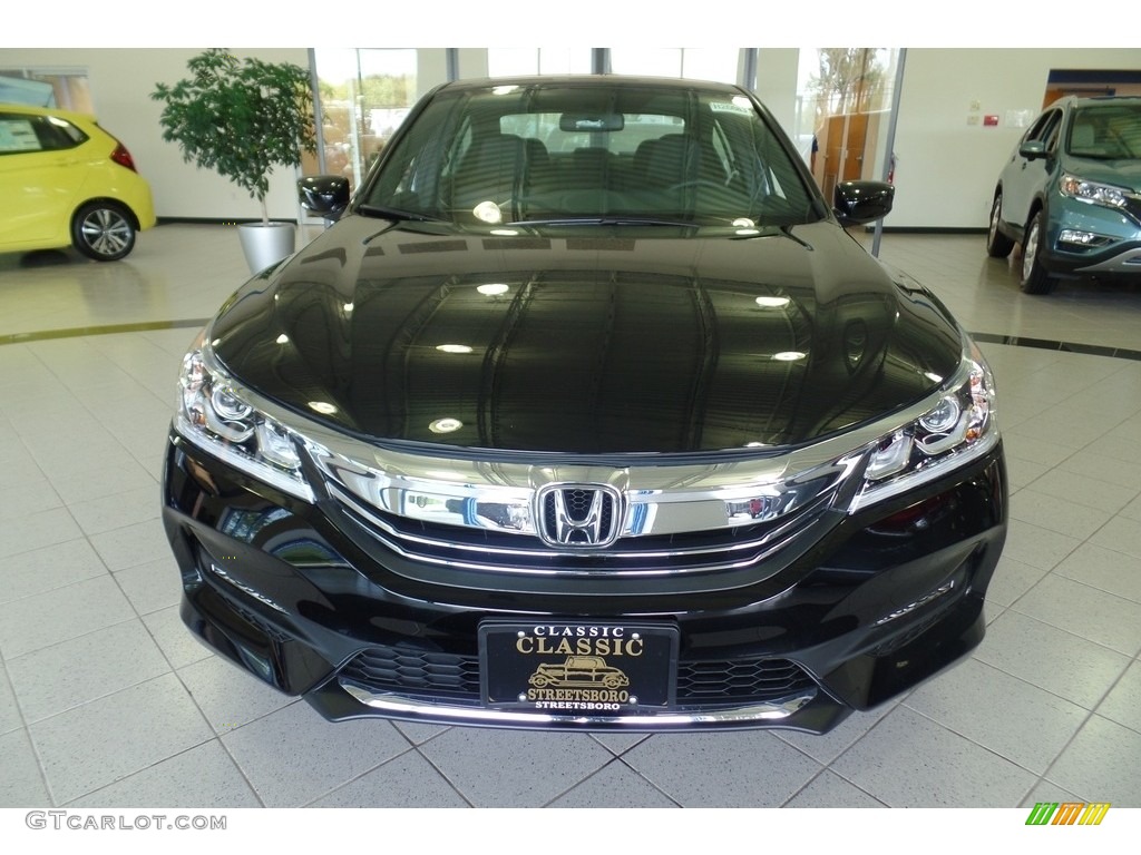 2017 Accord Sport Special Edition Sedan - Crystal Black Pearl / Black photo #1