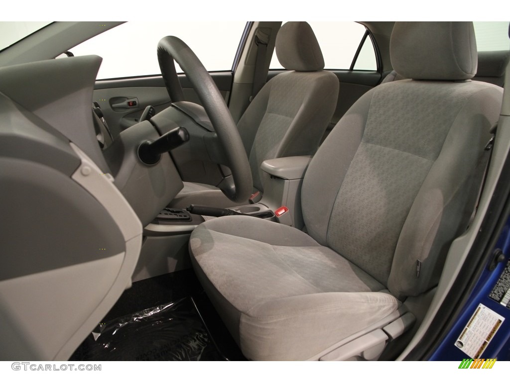 2009 Corolla LE - Blue Streak Metallic / Ash photo #5