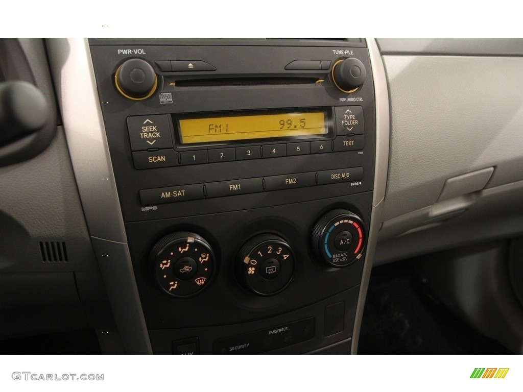 2009 Corolla LE - Blue Streak Metallic / Ash photo #8