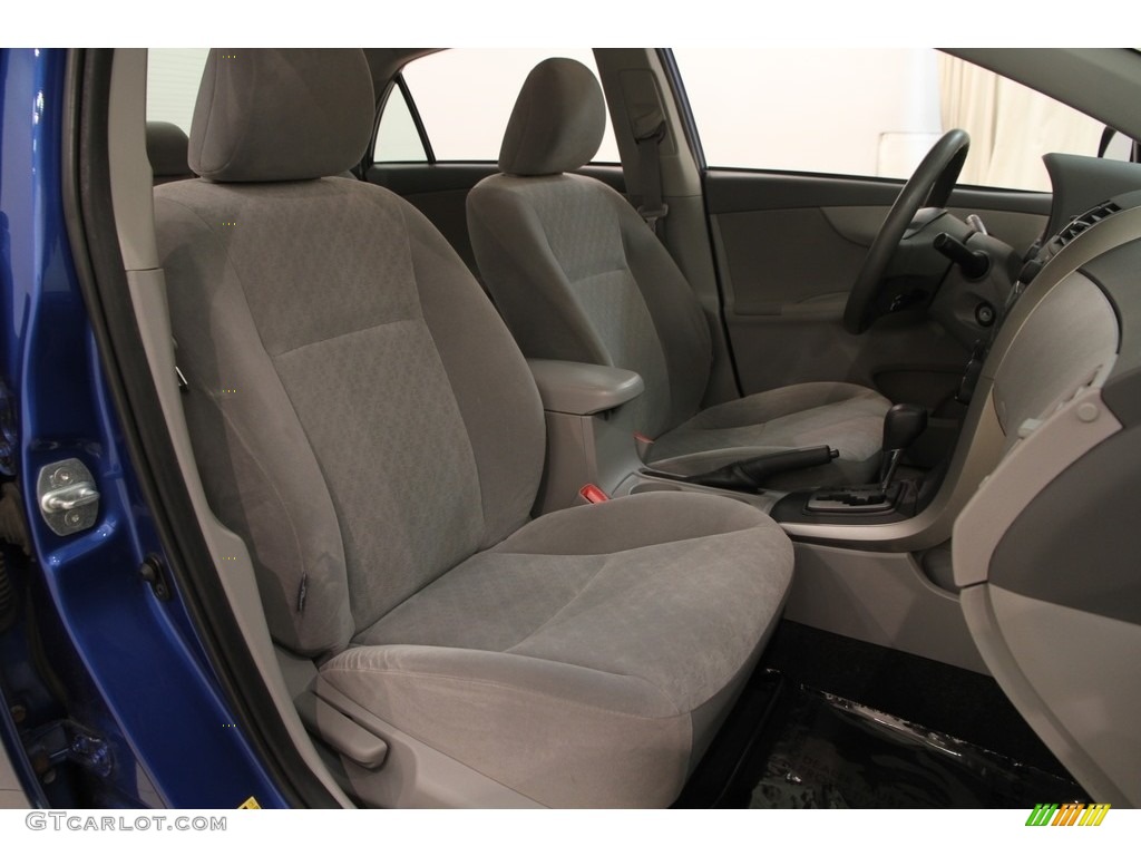 2009 Corolla LE - Blue Streak Metallic / Ash photo #10