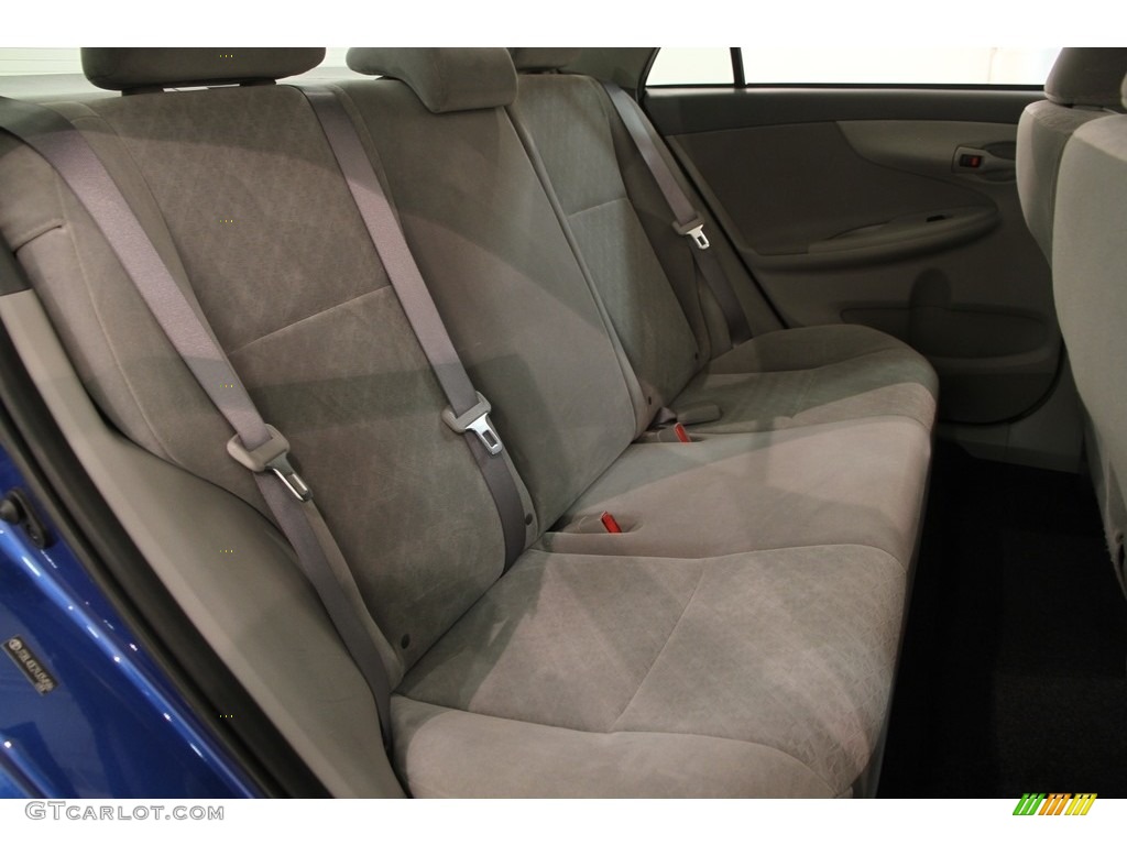 2009 Corolla LE - Blue Streak Metallic / Ash photo #11