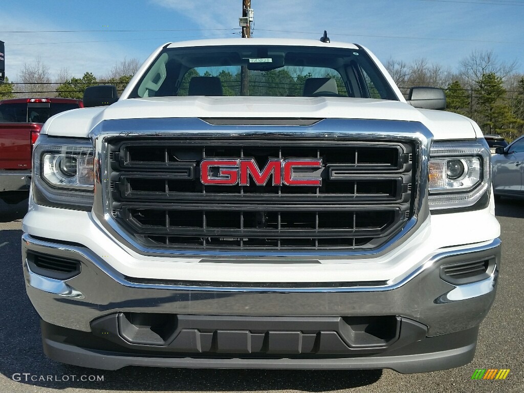 2017 Sierra 1500 Regular Cab - Summit White / Dark Ash/Jet Black photo #2