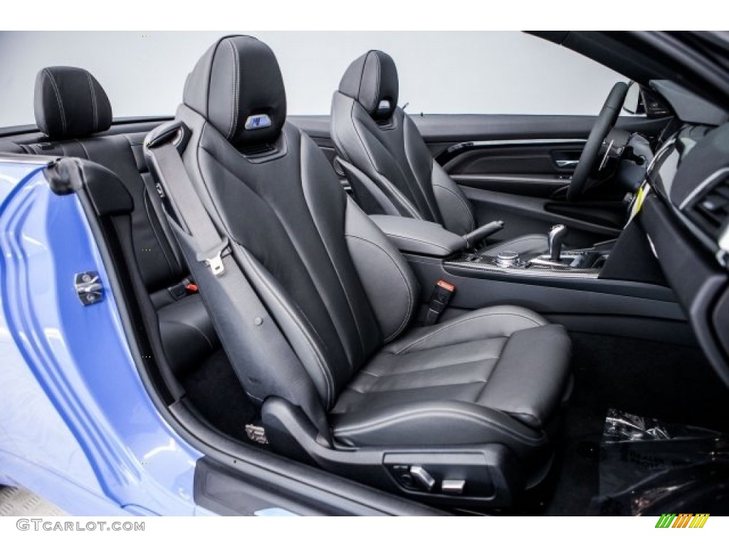 Black Interior 2017 BMW M4 Convertible Photo #117755076