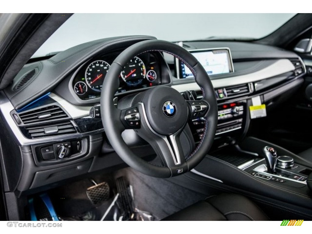 2017 BMW X6 M Standard X6 M Model Black Dashboard Photo #117756543
