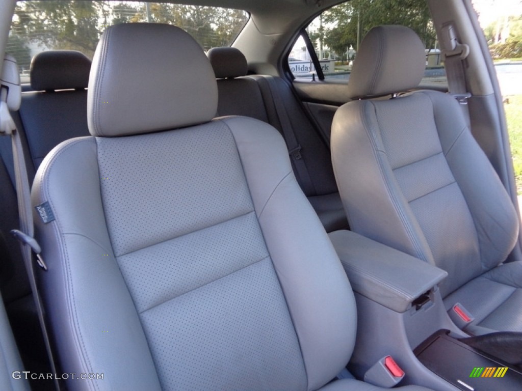 2005 TSX Sedan - Arctic Blue Pearl / Quartz photo #12