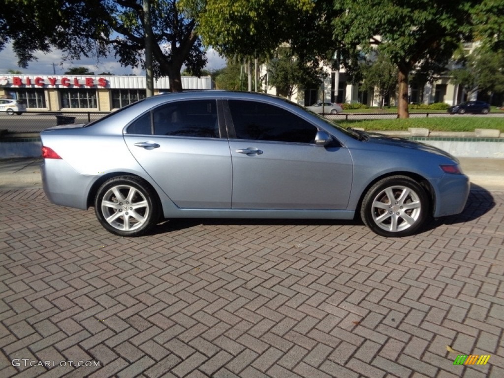 2005 TSX Sedan - Arctic Blue Pearl / Quartz photo #21