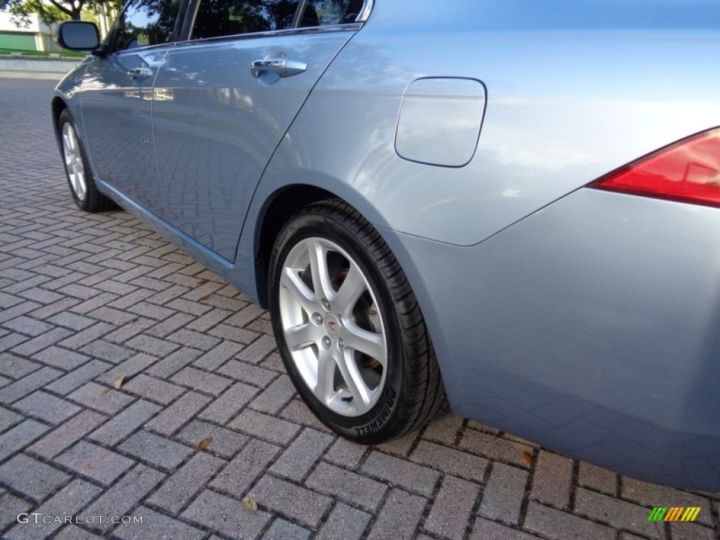 2005 TSX Sedan - Arctic Blue Pearl / Quartz photo #23