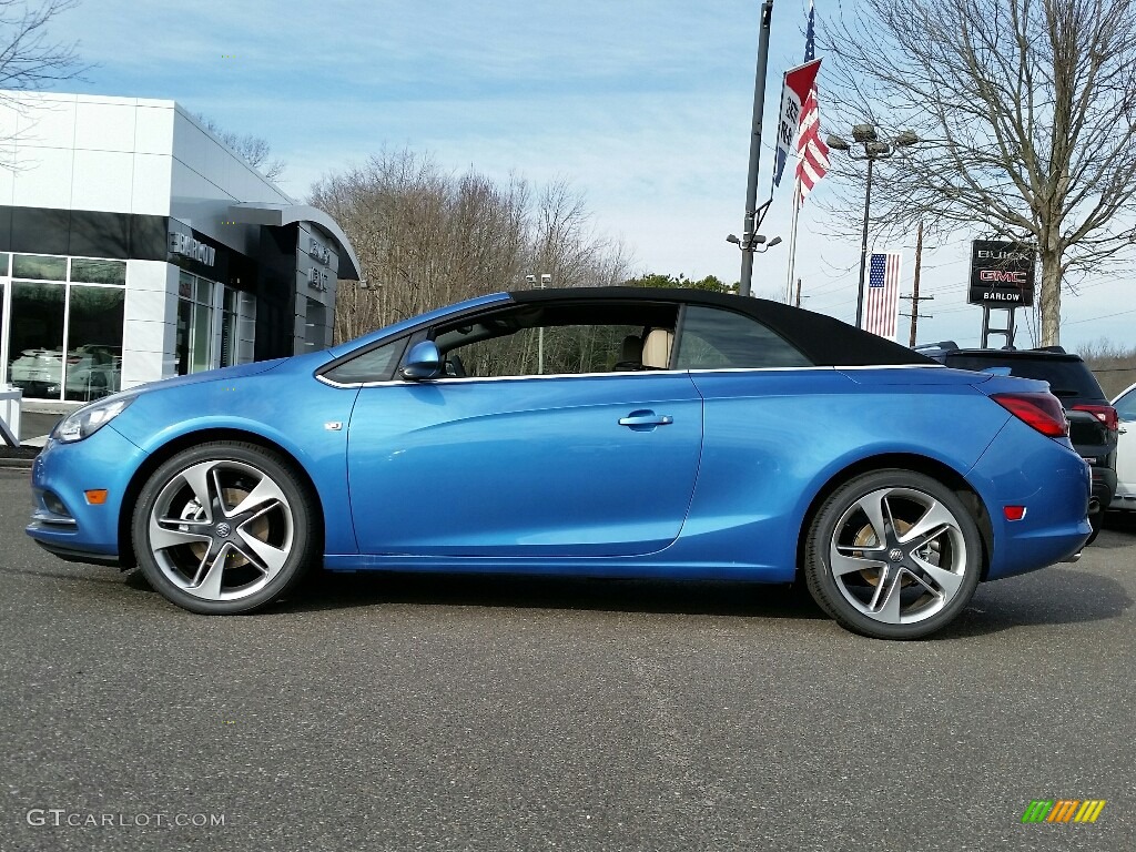 True Blue Metallic 2017 Buick Cascada Sport Touring Exterior Photo #117757350