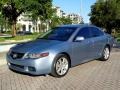 2005 Arctic Blue Pearl Acura TSX Sedan  photo #46