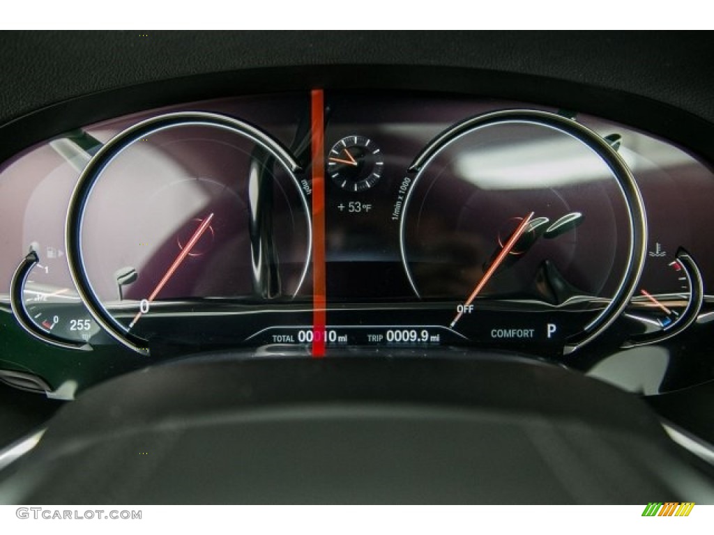 2017 7 Series 740i Sedan - Dark Graphite Metallic / Black photo #7