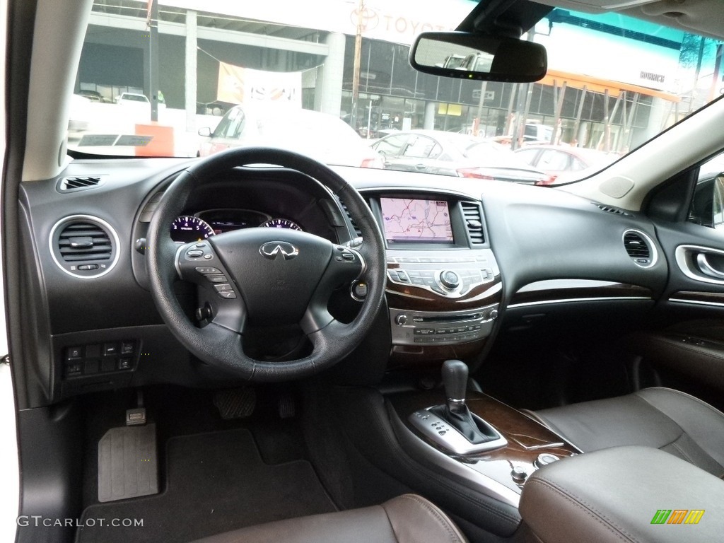2013 JX 35 AWD - Moonlight White / Wheat photo #8