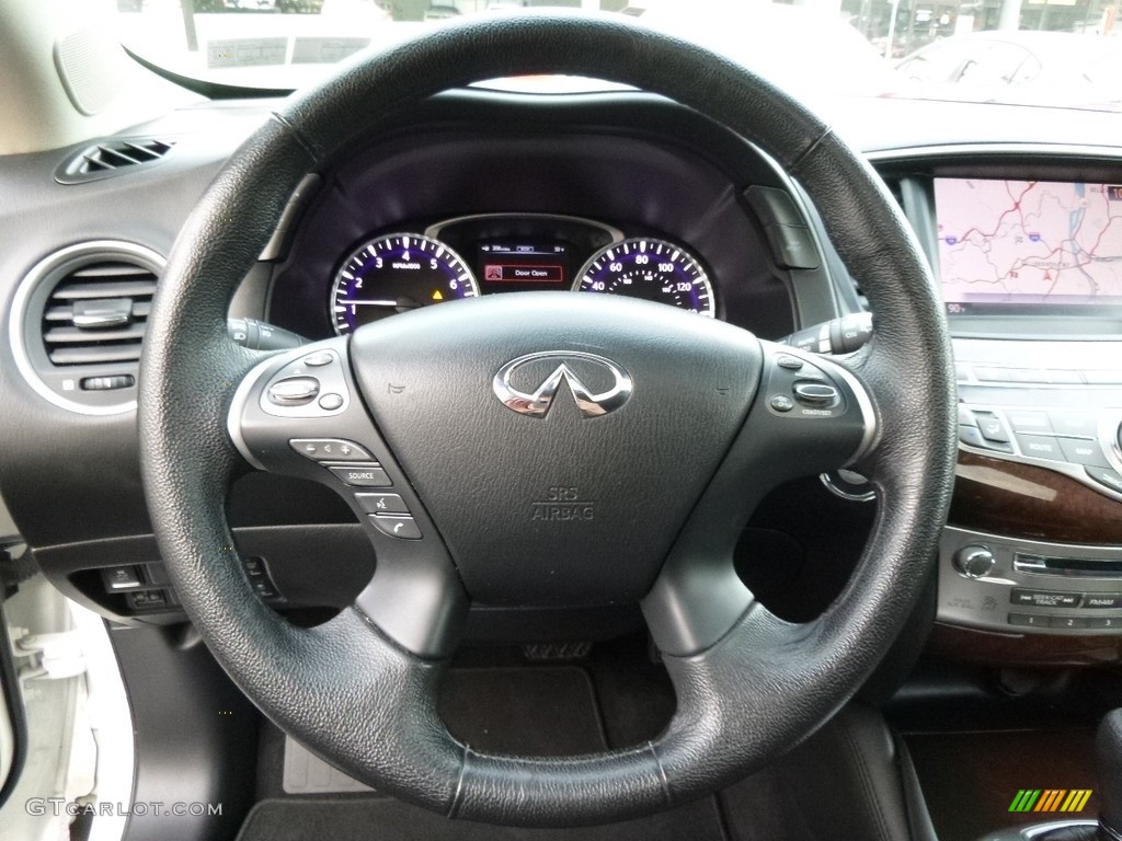 2013 JX 35 AWD - Moonlight White / Wheat photo #21