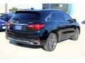 2017 Crystal Black Pearl Acura MDX Advance  photo #7