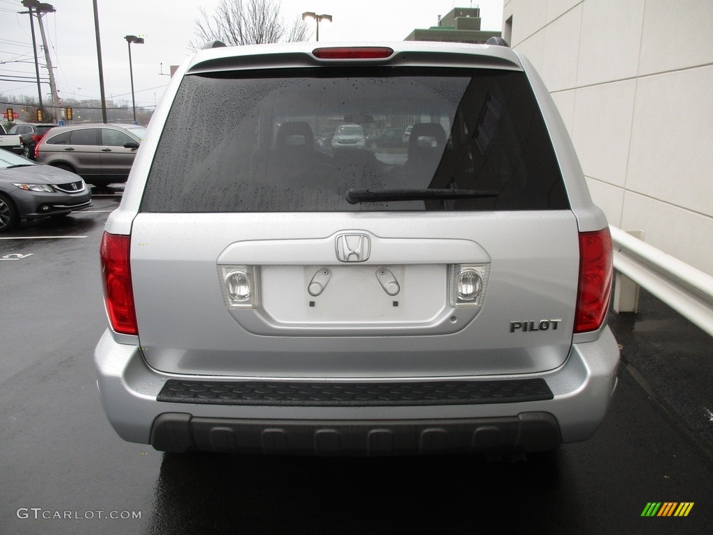 2004 Pilot EX-L 4WD - Starlight Silver Metallic / Gray photo #5