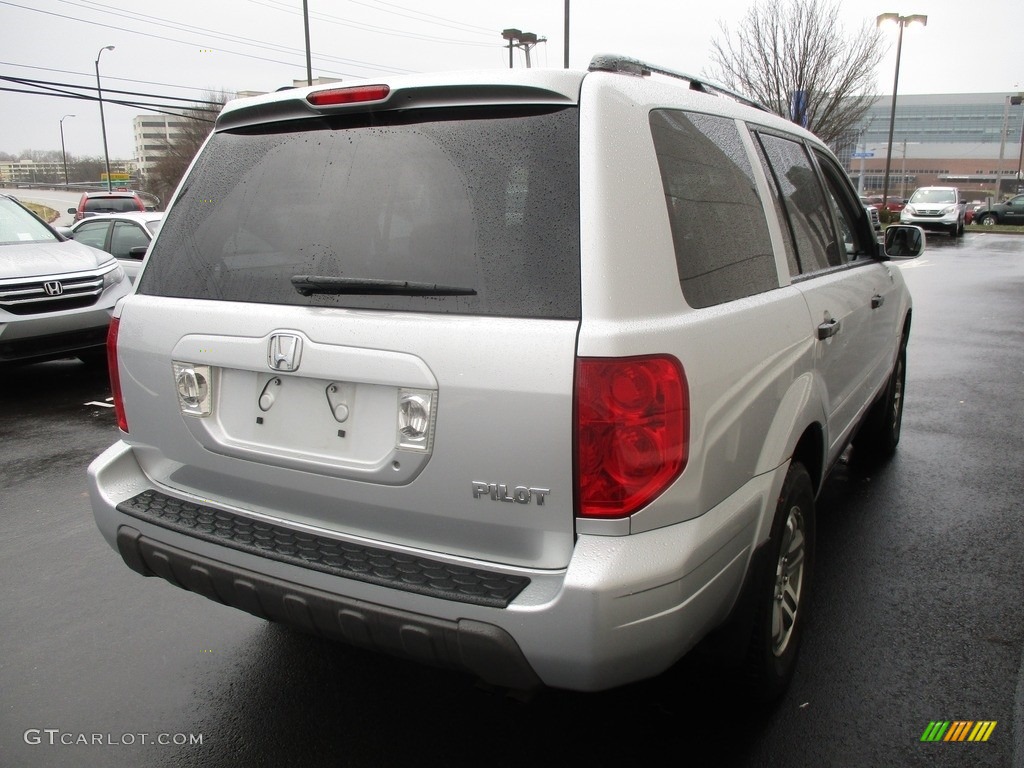 2004 Pilot EX-L 4WD - Starlight Silver Metallic / Gray photo #6