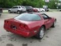 1989 Brilliant Red Metallic Chevrolet Corvette Coupe  photo #5