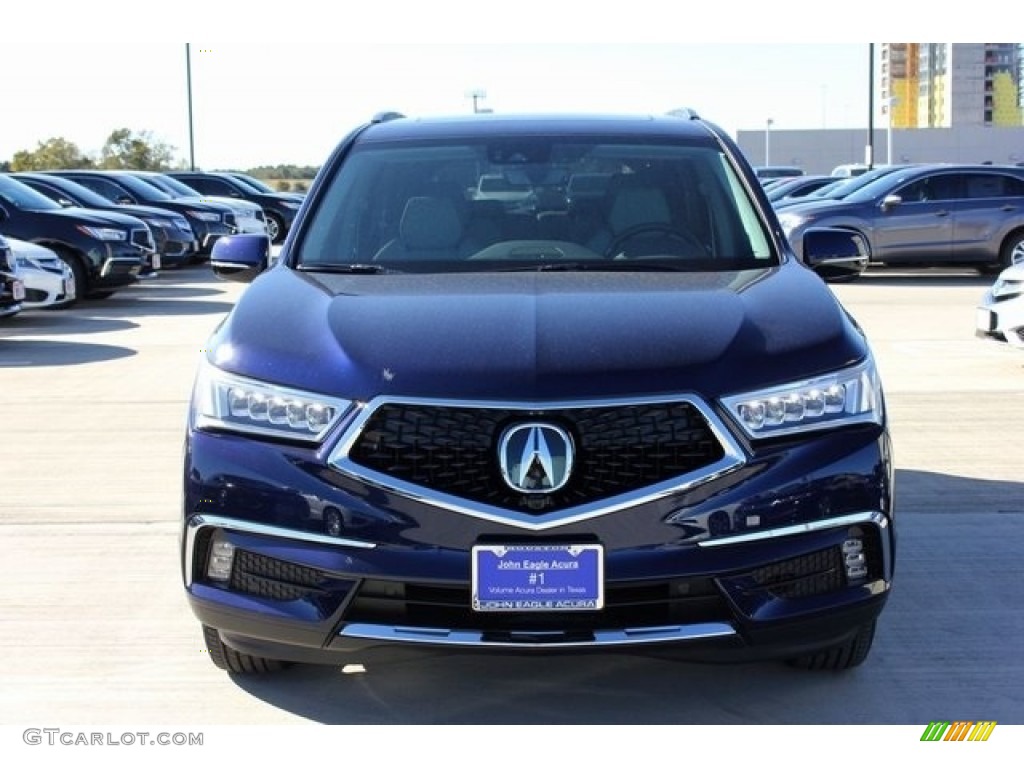 2017 MDX Advance - Fathom Blue Pearl / Graystone photo #2