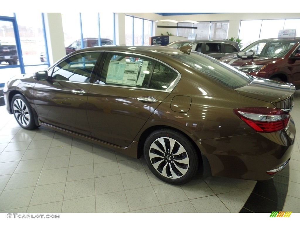 2017 Accord Hybrid Touring Sedan - Mandarin Gold Metallic / Black photo #2