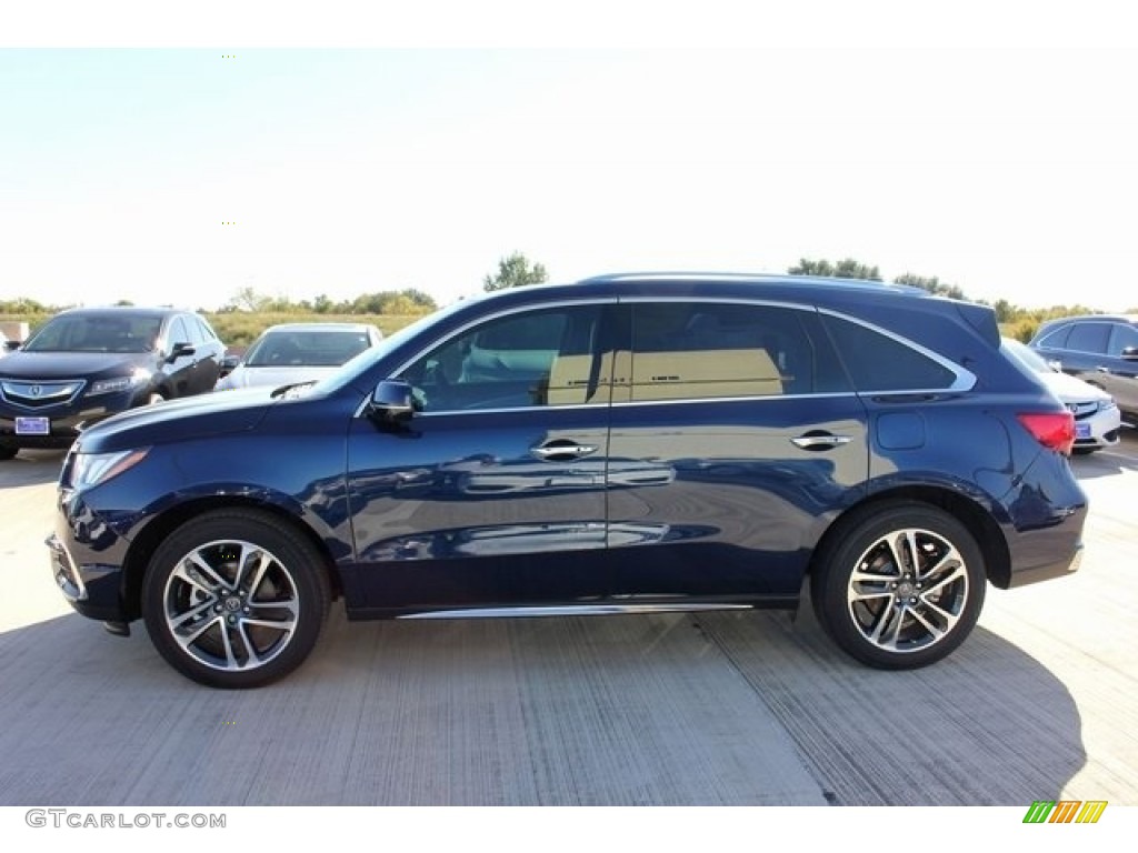 2017 MDX Advance - Fathom Blue Pearl / Graystone photo #4