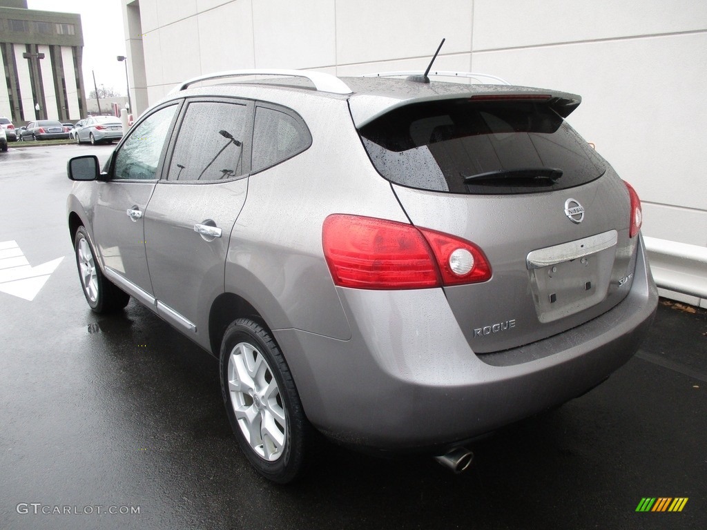 2011 Rogue S AWD - Platinum Graphite / Black photo #4