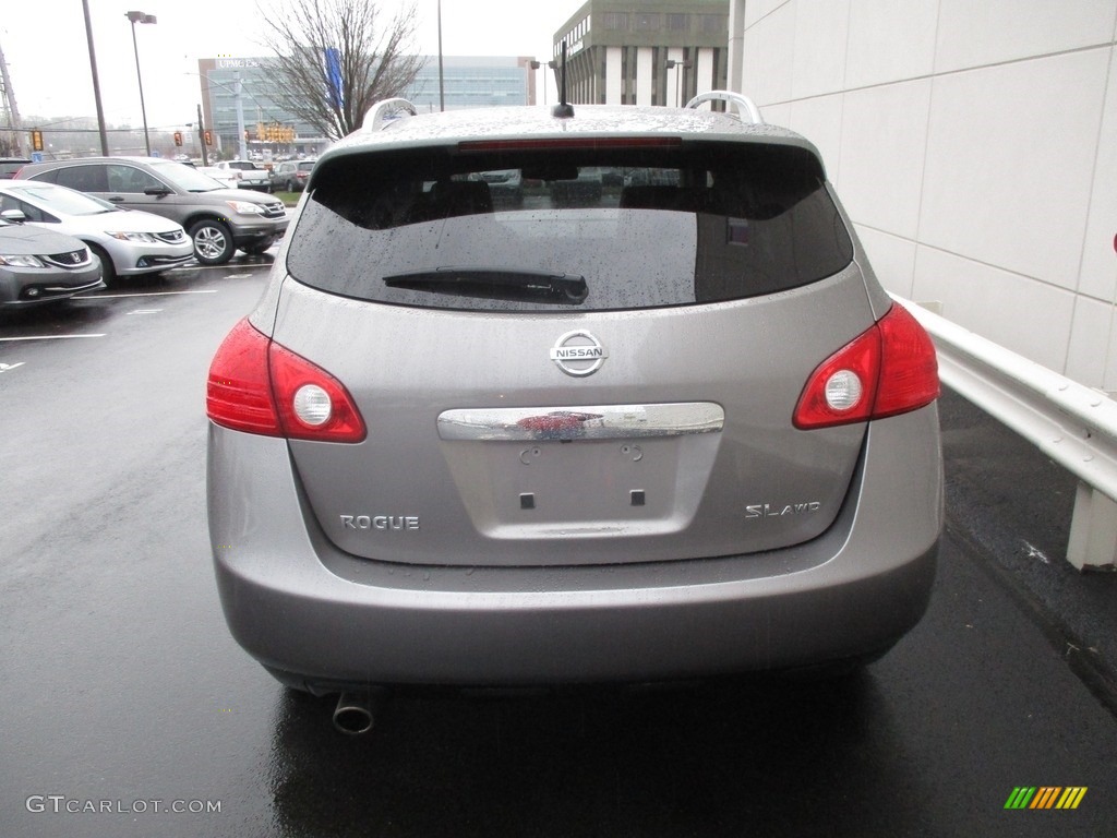 2011 Rogue S AWD - Platinum Graphite / Black photo #5