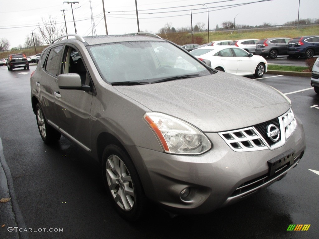 2011 Rogue S AWD - Platinum Graphite / Black photo #8