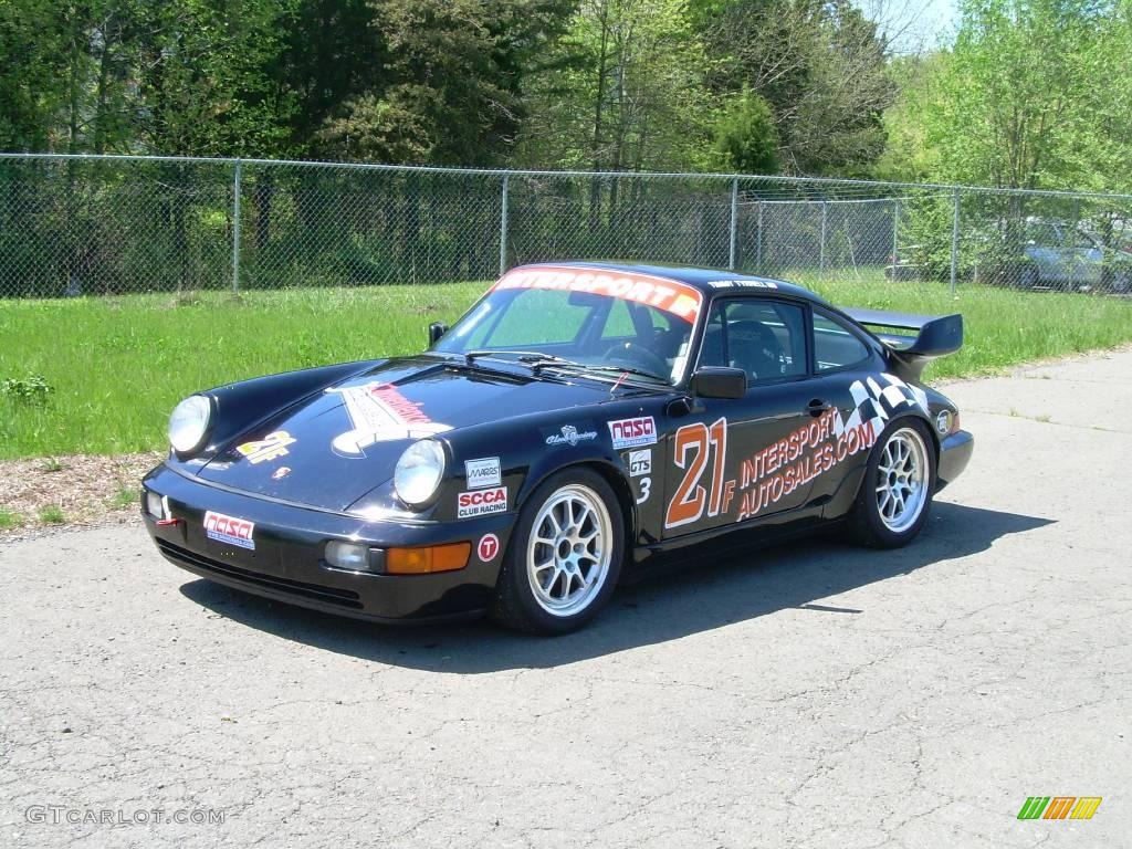 1990 911 Carrera Coupe Race Car - Black / Black photo #1