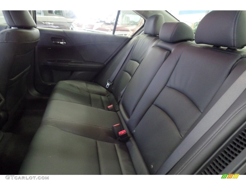 2017 Accord Hybrid Touring Sedan - Mandarin Gold Metallic / Black photo #16