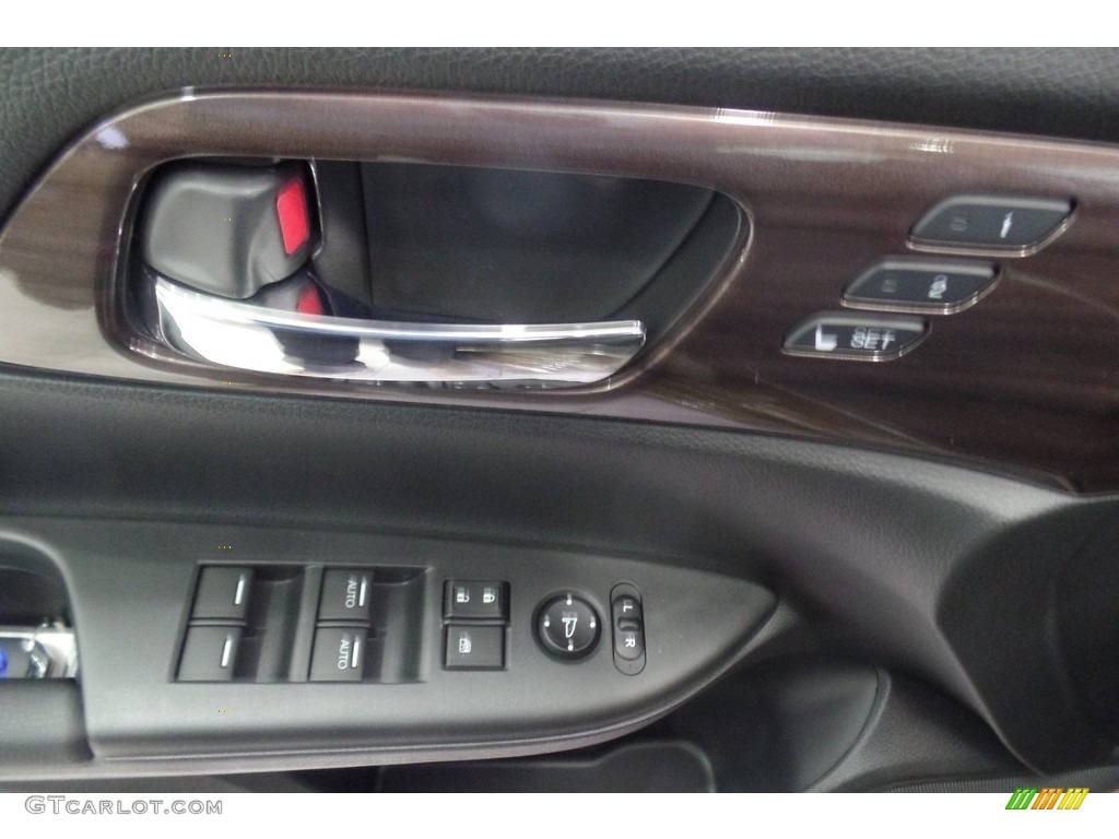 2017 Accord Hybrid Touring Sedan - Mandarin Gold Metallic / Black photo #17