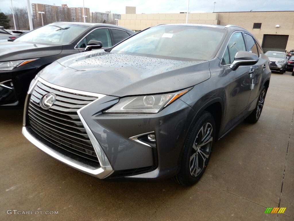 2017 RX 350 AWD - Nebula Gray Pearl / Black photo #1