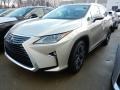 Satin Cashmere Metallic 2017 Lexus RX 450h AWD Exterior