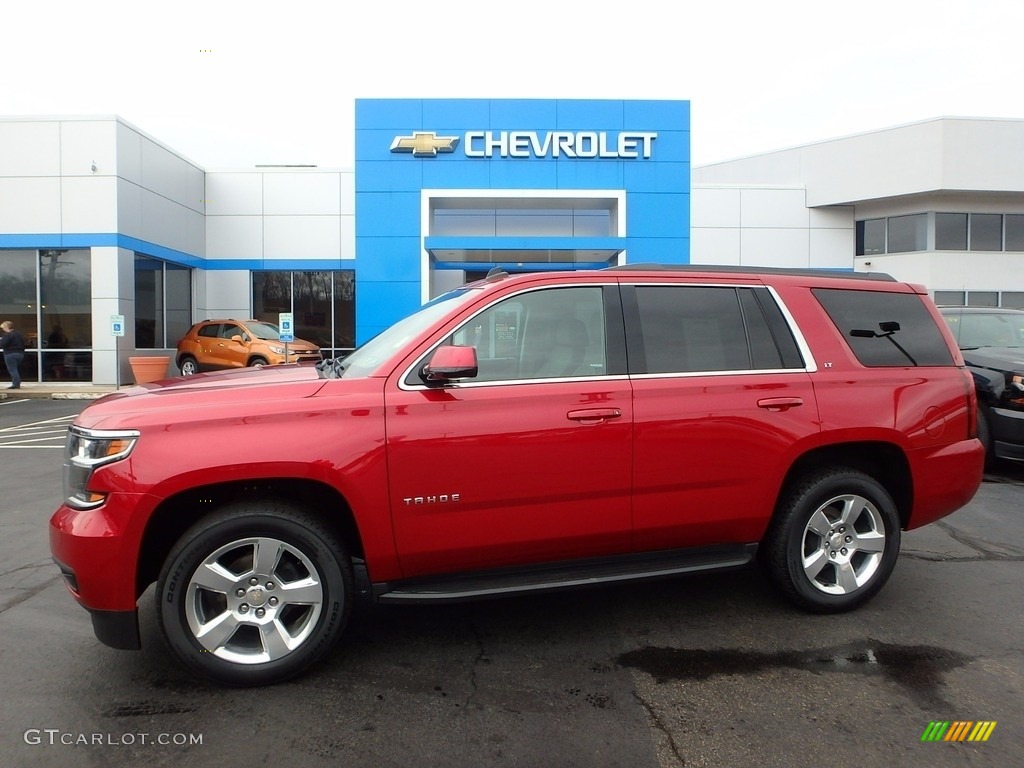 2015 Crystal Red Tintcoat Chevrolet Tahoe Lt 4wd 117761596