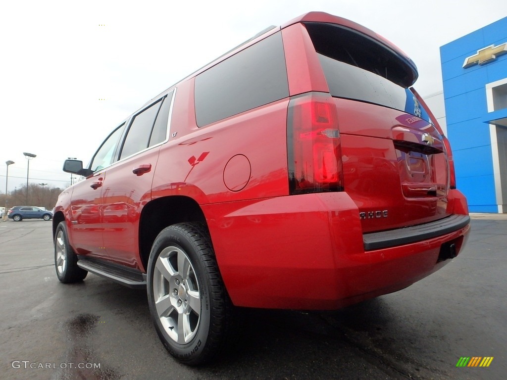 2015 Tahoe LT 4WD - Crystal Red Tintcoat / Cocoa/Dune photo #5