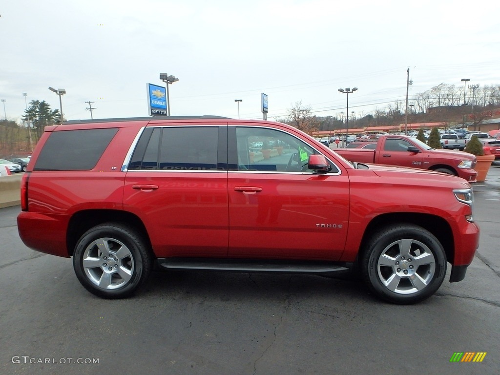 2015 Tahoe LT 4WD - Crystal Red Tintcoat / Cocoa/Dune photo #10