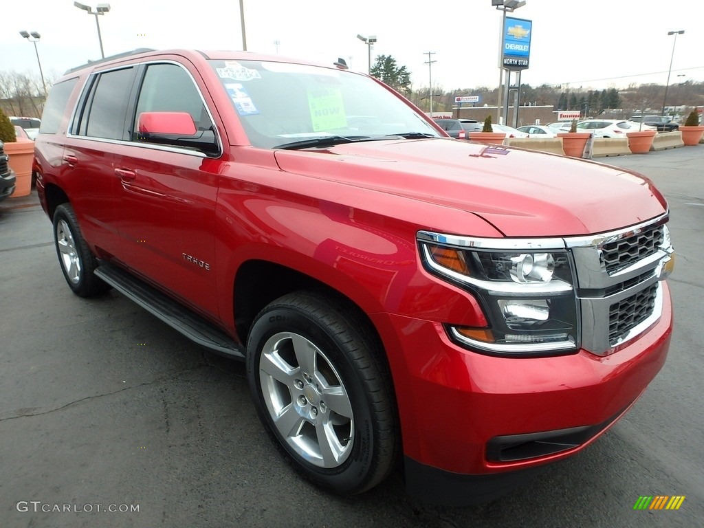 2015 Tahoe LT 4WD - Crystal Red Tintcoat / Cocoa/Dune photo #11