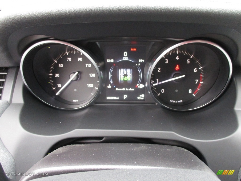 2017 Land Rover Range Rover Evoque SE Gauges Photo #117766214