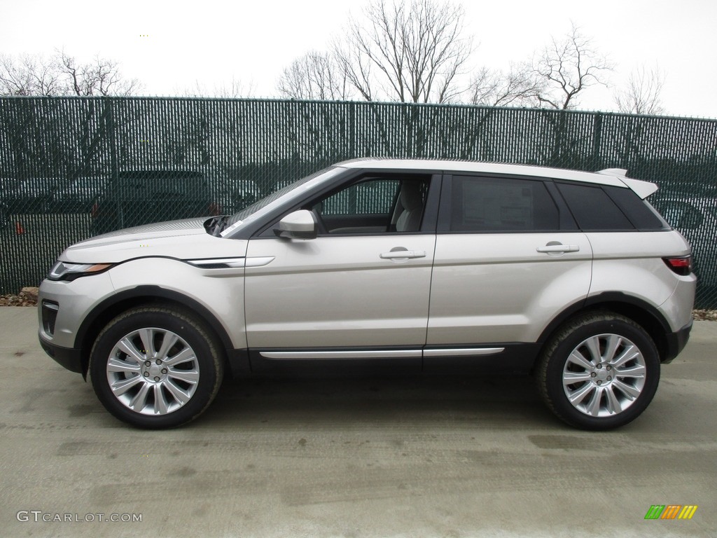 2017 Range Rover Evoque HSE - Aruba Metallic / Cirrus/Lunar photo #8