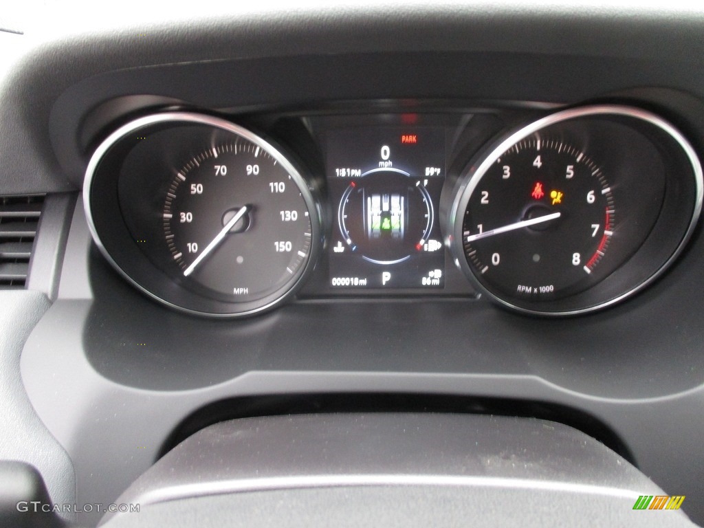 2017 Land Rover Range Rover Evoque HSE Gauges Photo #117766703