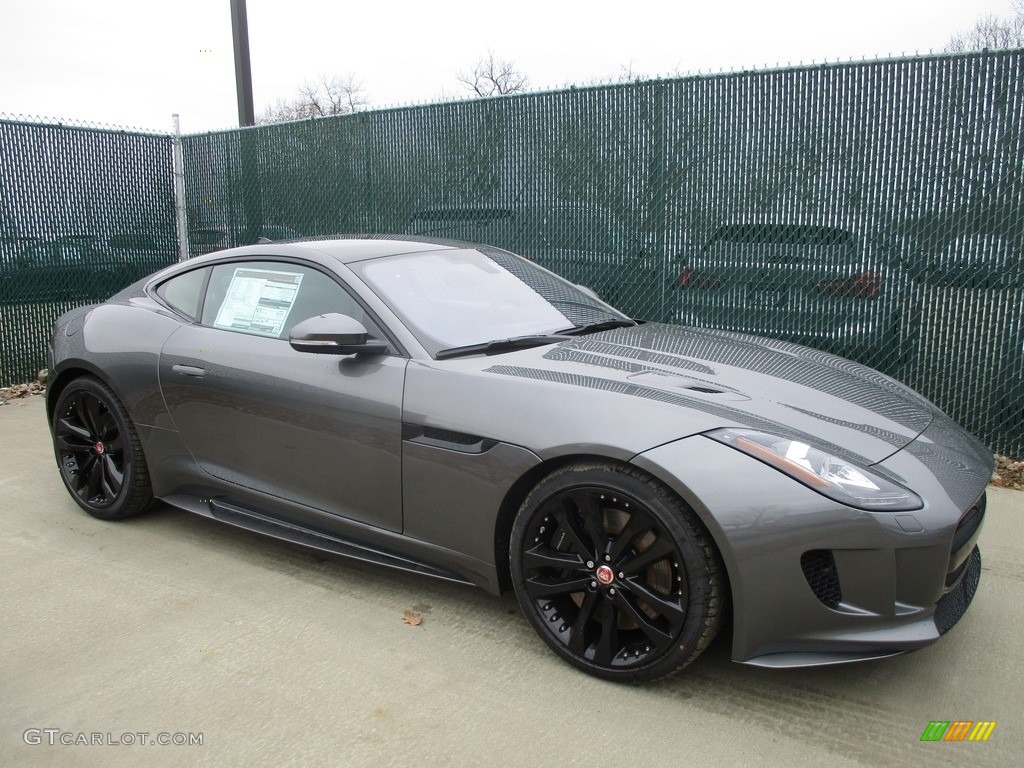 Ammonite Grey 2017 Jaguar F-TYPE S AWD Coupe Exterior Photo #117766730