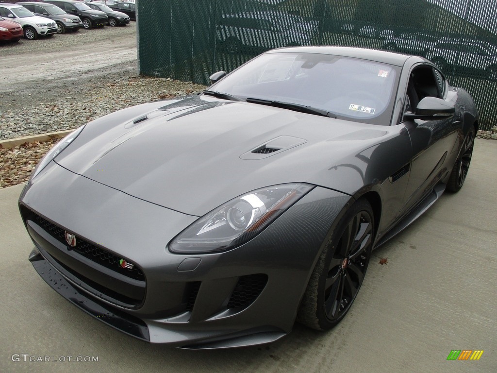 Ammonite Grey 2017 Jaguar F-TYPE S AWD Coupe Exterior Photo #117766919
