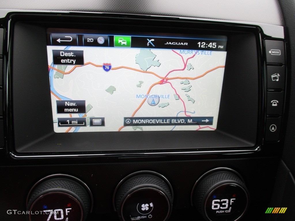 2017 Jaguar F-TYPE S AWD Coupe Navigation Photos