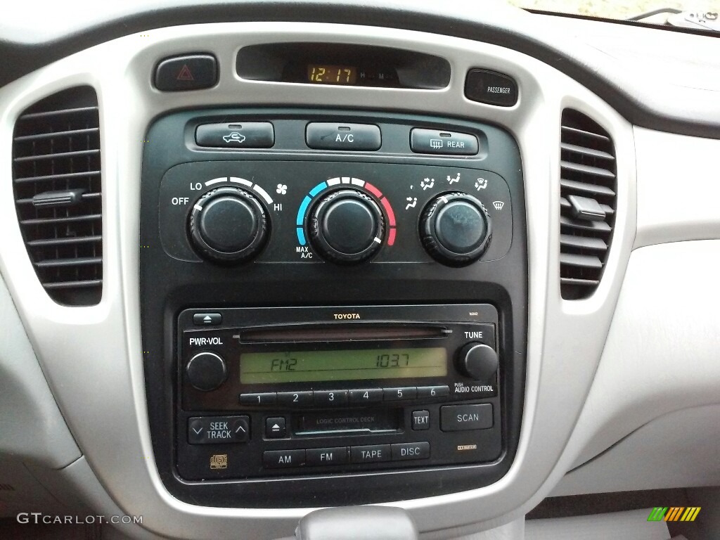 2007 Highlander V6 4WD - Super White / Ash Gray photo #14