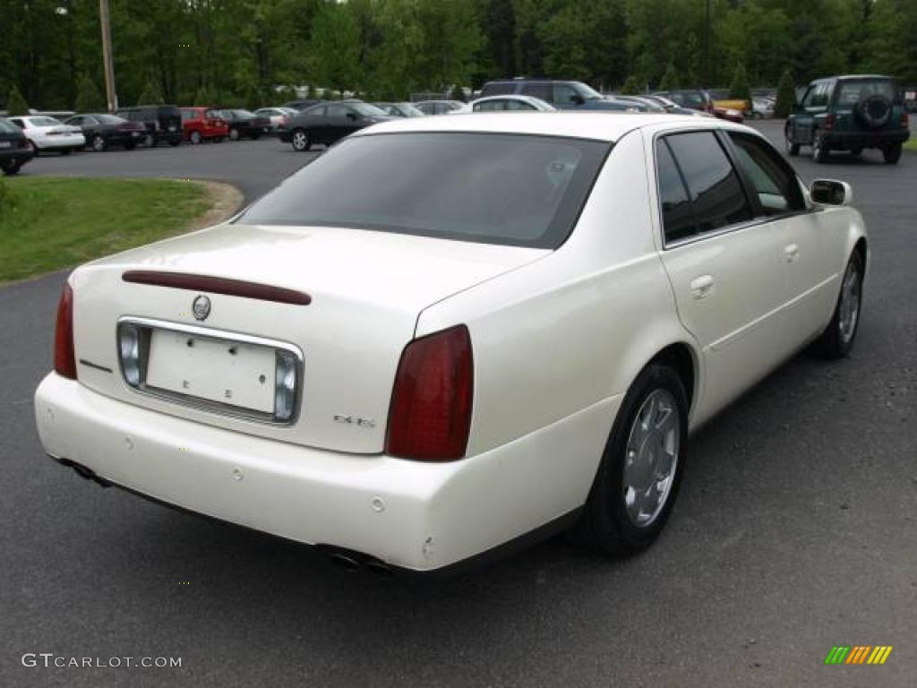 2001 DeVille DHS Sedan - White Diamond / Neutral Shale photo #4