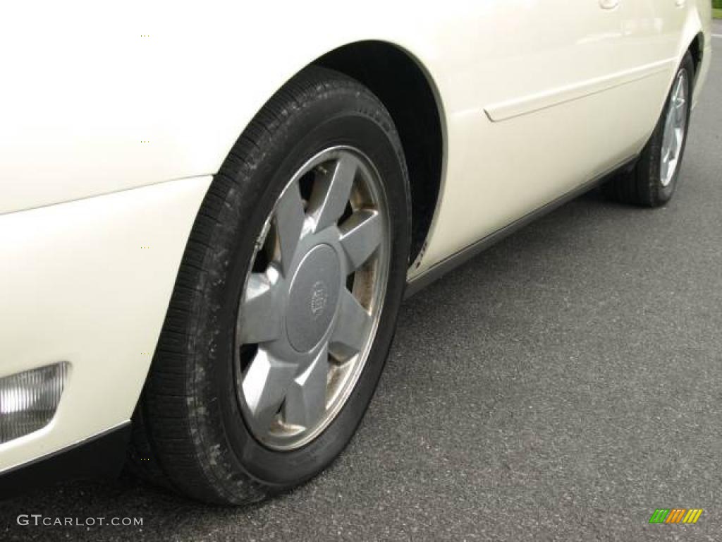 2001 DeVille DHS Sedan - White Diamond / Neutral Shale photo #6