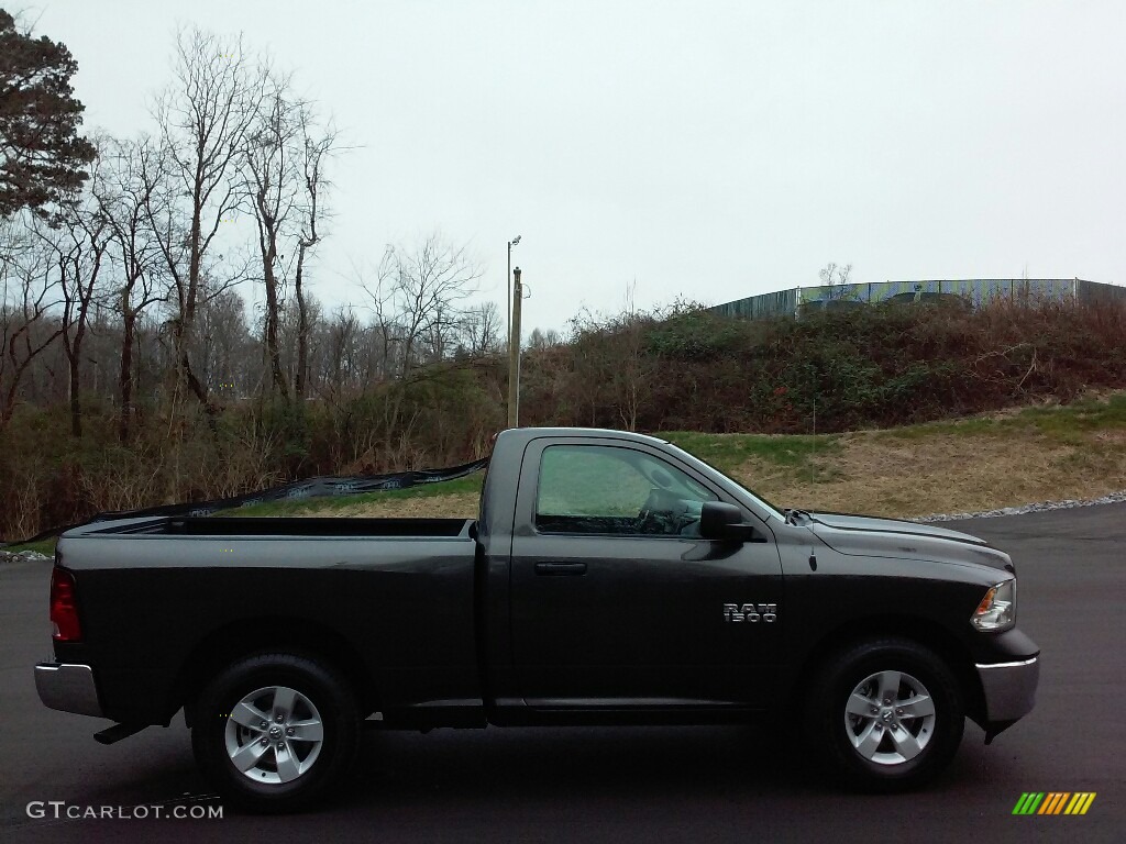 2017 1500 Tradesman Regular Cab - Granite Crystal Metallic / Black/Diesel Gray photo #5