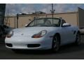 1997 Glacier White Porsche Boxster   photo #6