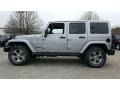 2017 Billet Silver Metallic Jeep Wrangler Unlimited Sahara 4x4  photo #3